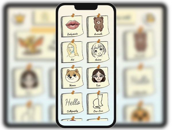 AR Drawing Lessons App Screen